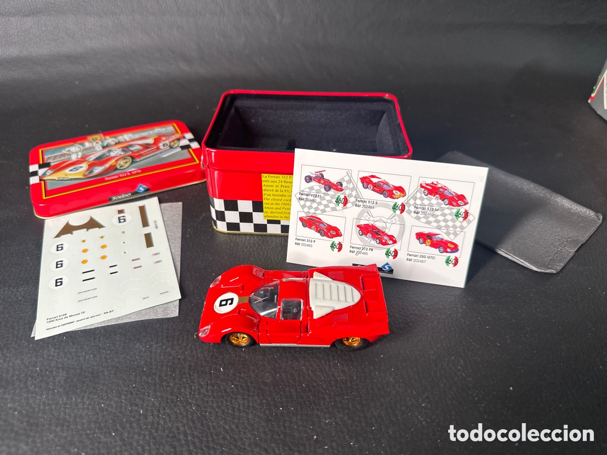 Coches a escala: FERRARI 512 S, 1970. SOLIDO