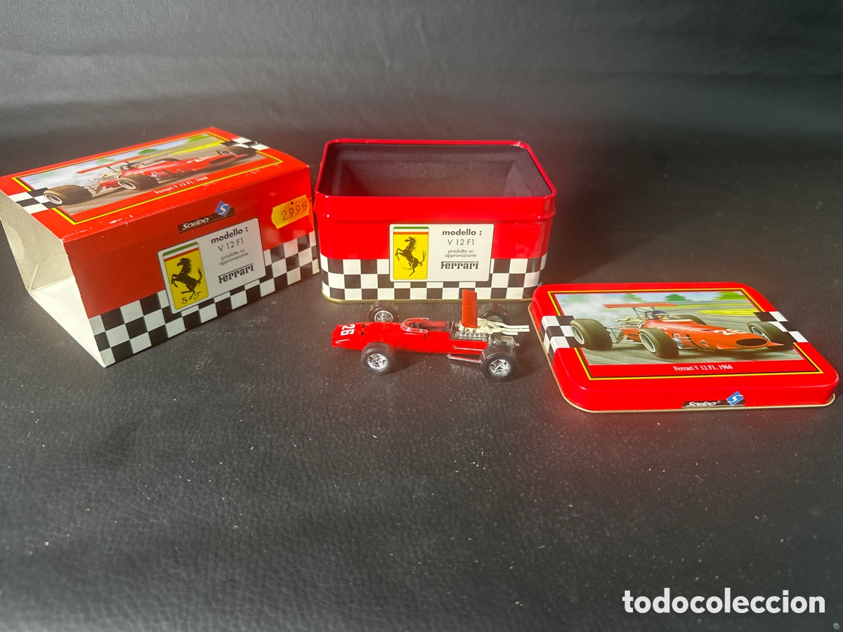 Coches a escala: FERRARI V 12 F1. 1968. SOLIDO