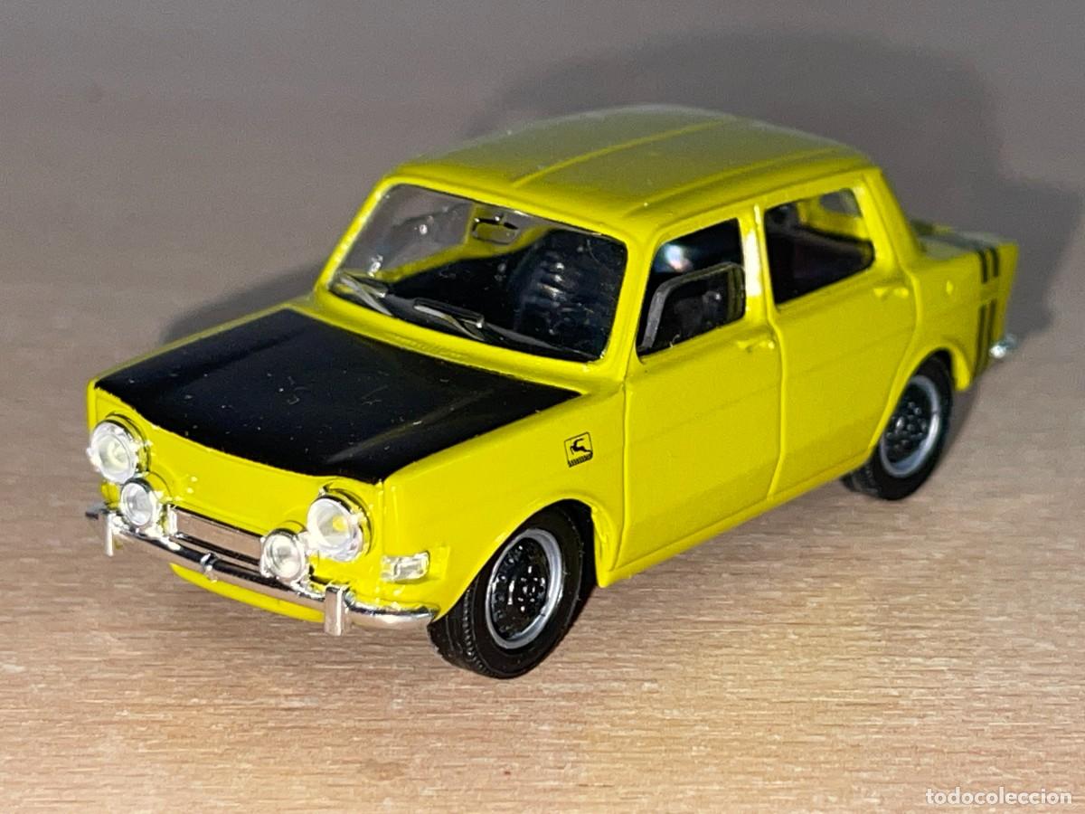 Coches a escala: Coche Solido SIMCA 1000 Rallye N&ordm; 62 1:43 die-cast metal car 1/43 rally 1100 1200