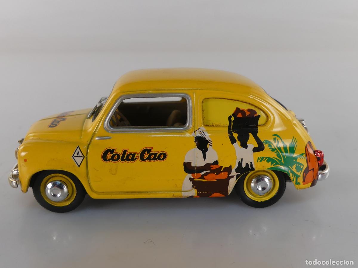 Modellautos: COCHE DE ESCALA 1/43 SEAT 600 DE 1963 DE SOLIDO CON PUBLICIDAD DE COLA CAO