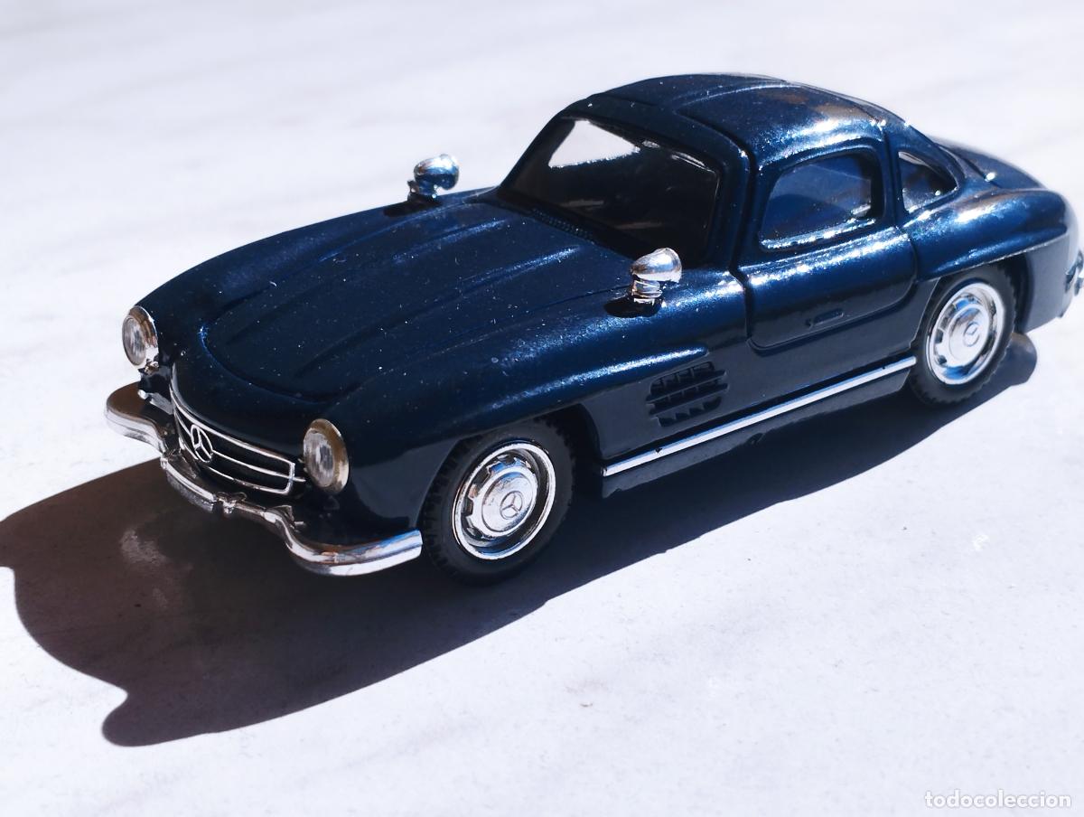 Coches a escala: MERCEDES 300 SL GOLF WING SOLIDO ESCALA 1,43 MUY BUENO