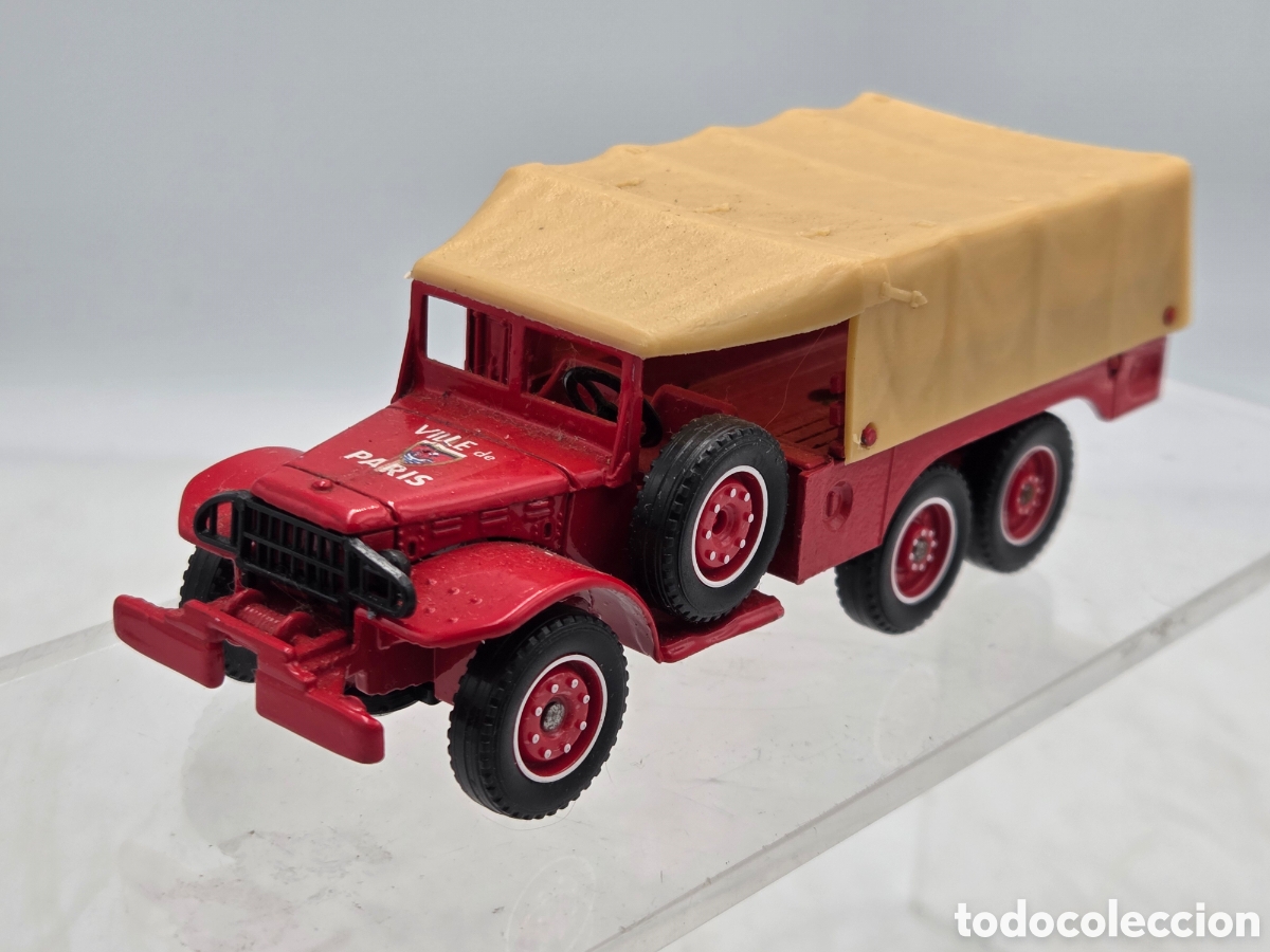 Modellautos: Cami&oacute;n de BOMBEROS SOLIDO DODGE 6X6 T223