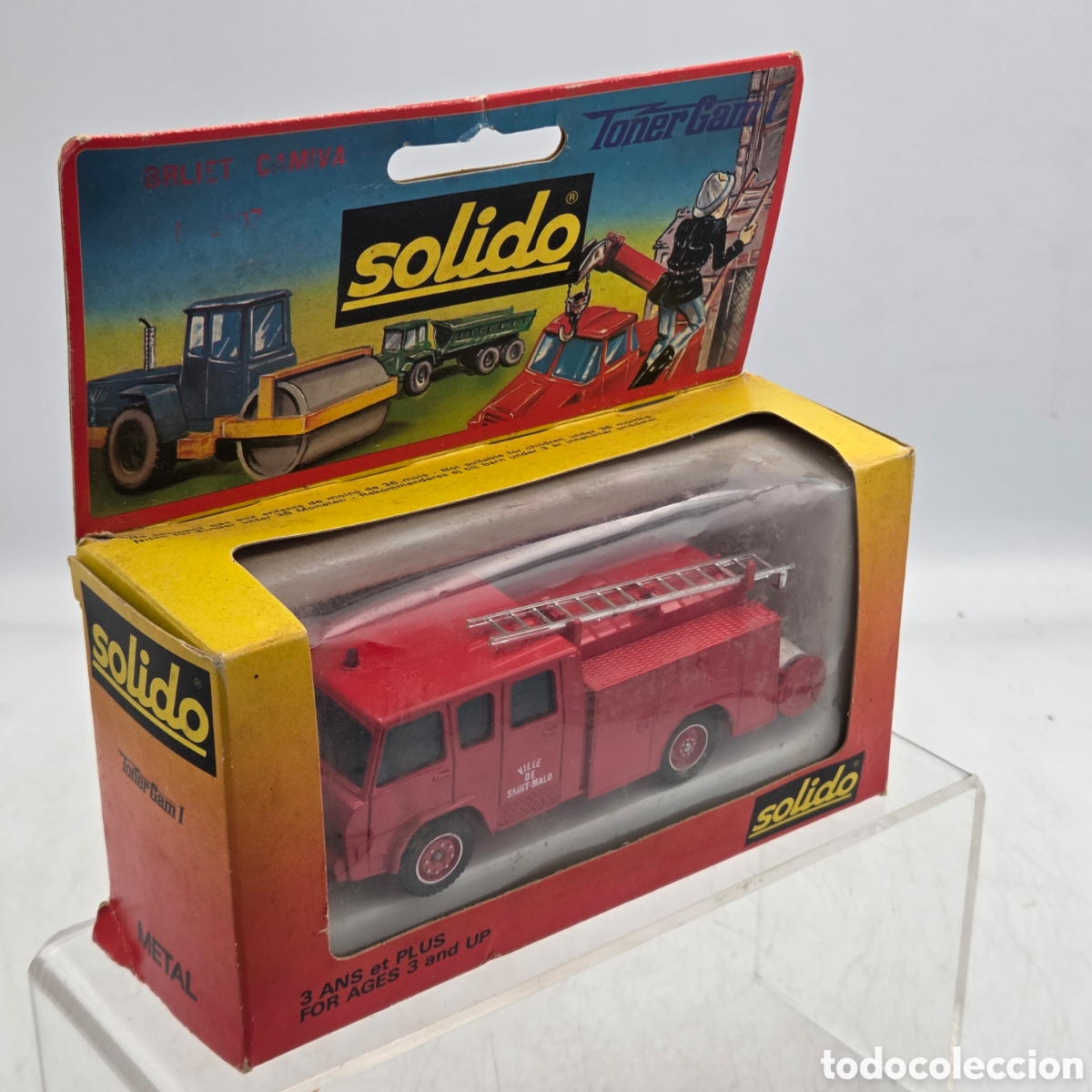 Modellautos: Cami&oacute;n Bomberos metal Berloet 770 KE CAMIVA Solido 350