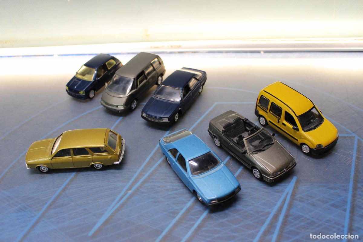 Coches a escala: 01. Solido 7 coches Renault escala 1/43.