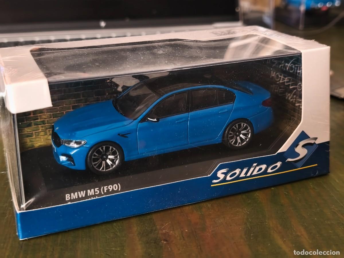Coches a escala: BMW M5 (F90) Competition. Solido. Voodoo Blue. Escala 1/43.