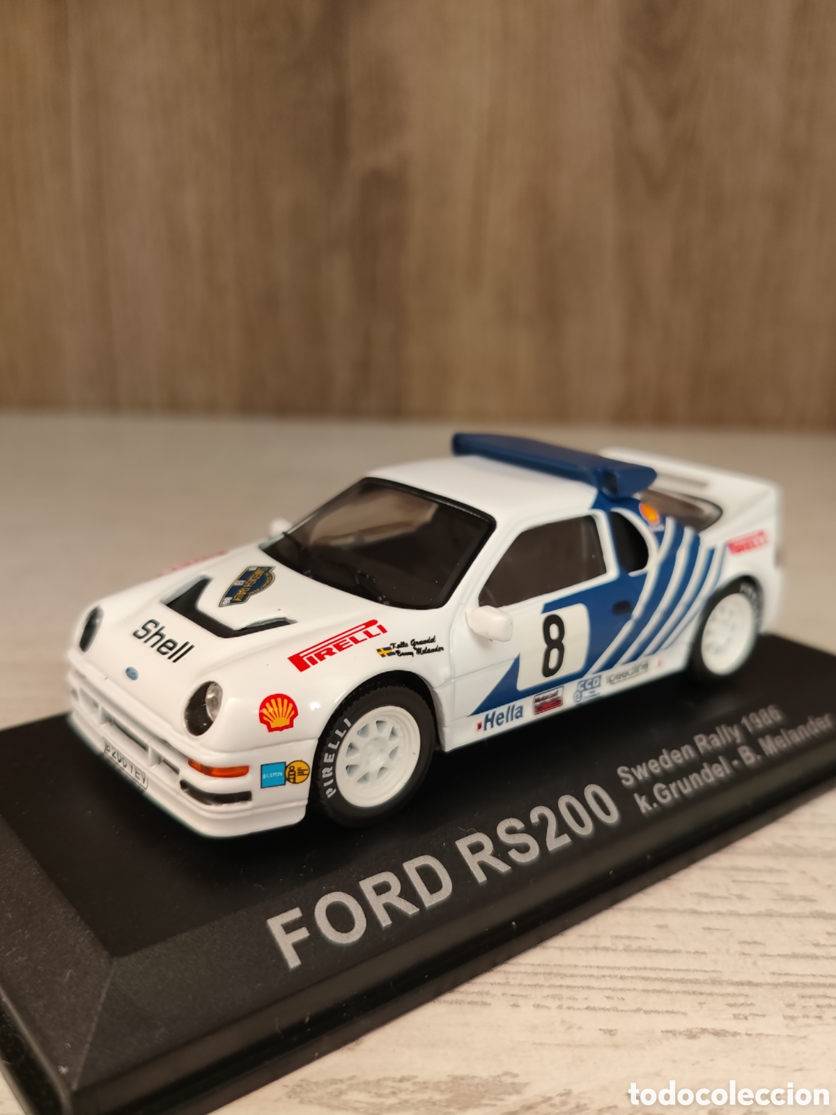 Coches a escala: FORD RS200 Gr.B RALLY SUECIA