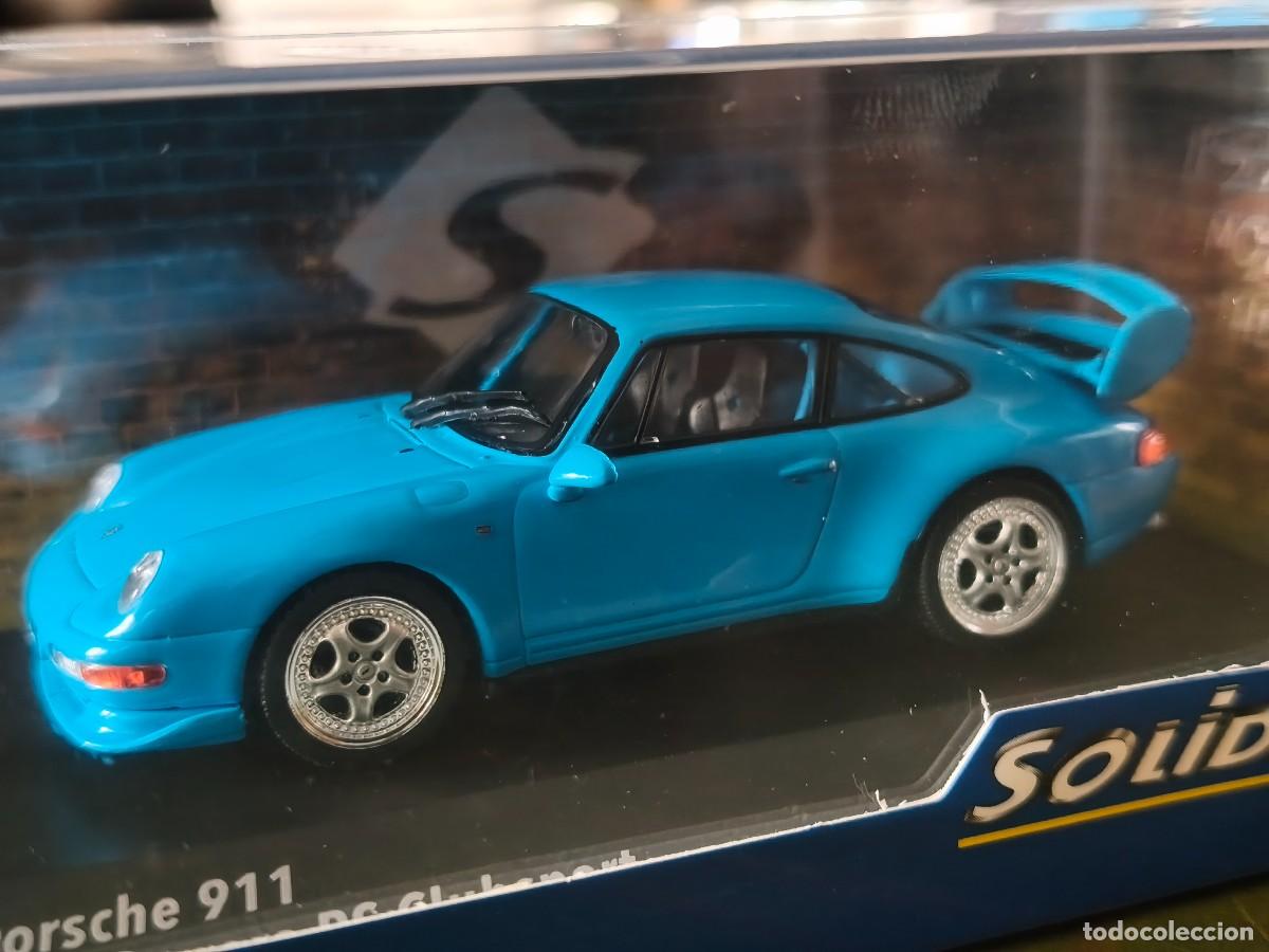 Carros em escala: Porsche 911.993 Carrera RS Clubsport. Escala 1/43 . Solido.