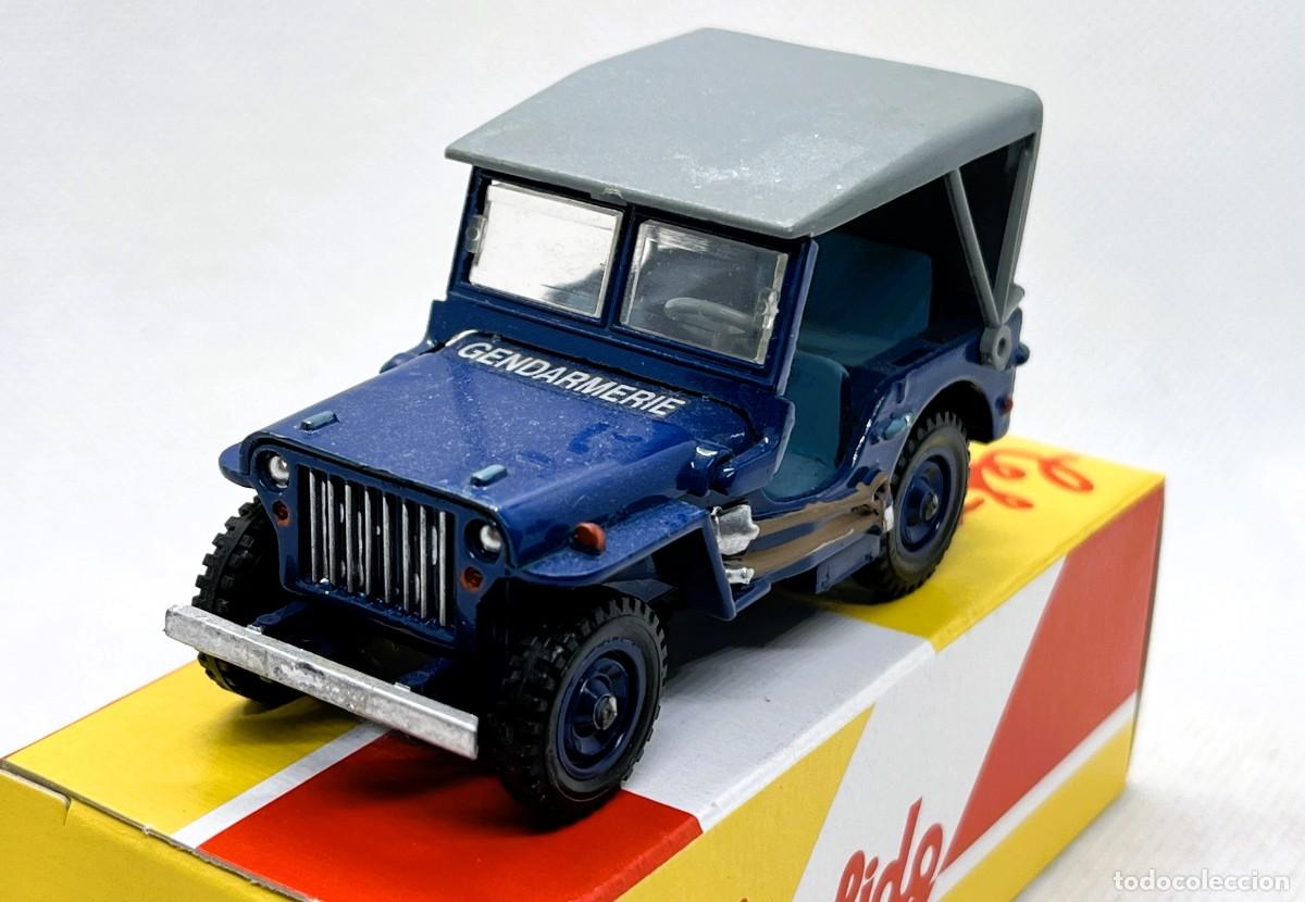 Coches a escala: SOLIDO JEEP GENDARMERIE, MUY RARO, ESC.1/43, NUEVO C/CAJA - FLA