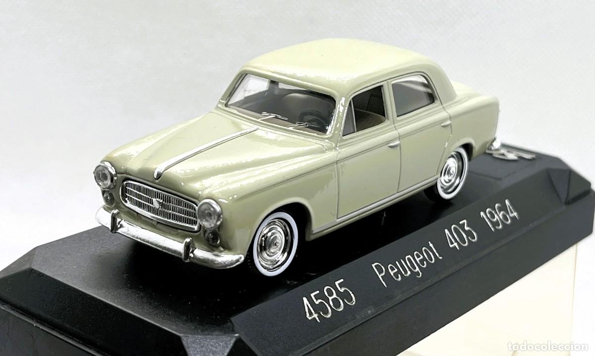 Coches a escala: SOLIDO PEUGEOT 403 DE 1954, MUY RARO, ESC.1/43, NUEVO C/CAJA - FLA