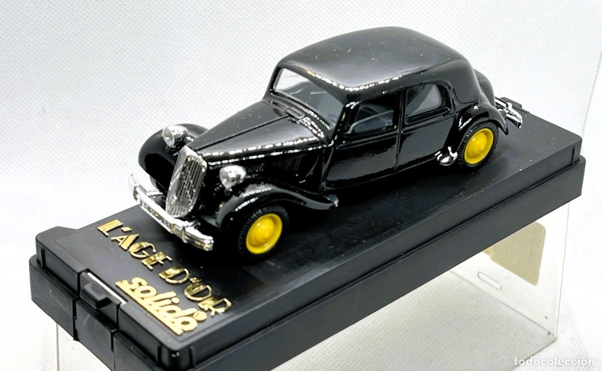 Coches a escala: SOLIDO CITROEN 15 CV SIX DE 1952, ESC. 1/43, SIN USO C/CAJA - FLA