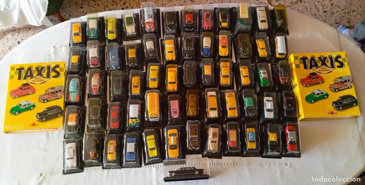 Coches a escala: Colecci&oacute;n Completa Taxis del Mundo Altaya 2001 - 50 Modelos 1:43 IXO + Archivadores Oficiales