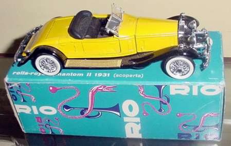 Rolls Royce Phantom 2 1931 Rio 1/43 Noire - Etoile Auto49
