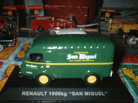Voitures &agrave; l'&eacute;chelle: Renault 1000 kg escala 1/43