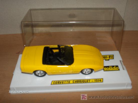 Coches a escala: SOLIDO ---- CORVETTE CABRIOLET - Foto 1