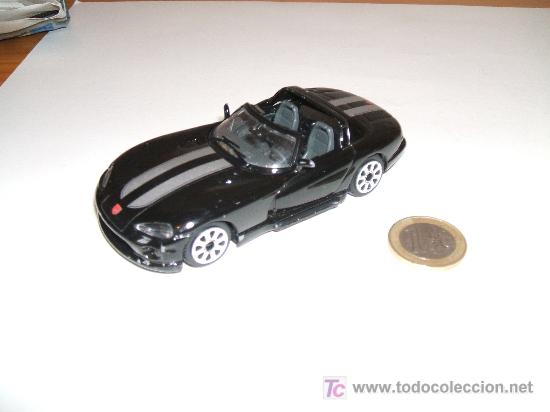 Coches a escala: VIper RT/10 Dodge, negro. de Burago Itali. 1/43