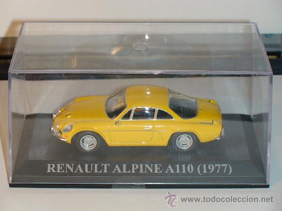 Voitures &agrave; l'&eacute;chelle: COCHE MINIATURA DE COLECCION RENAULT ALPINE A110 A&Ntilde;O 1977 EDICIONES ALTAYA