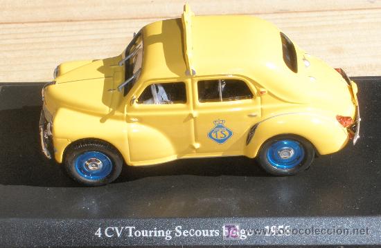 Voitures &agrave; l'&eacute;chelle: Coche 4CV Cuatro-cuatro de ayuda en carretera belga 1958 NUEVO EN BLISTER - CLC