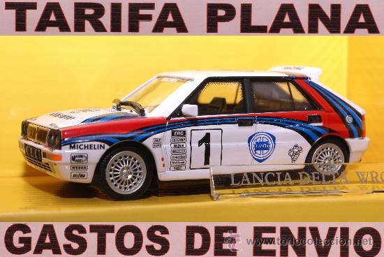 Coches a escala: LANCIA DELTA WRC RALLYE SANREMO 1987 N&ordm; 1 ESCALA 1:43 DE HONGWELL EN CAJA
