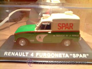 Auto in scala: renault 4 furgoneta spart