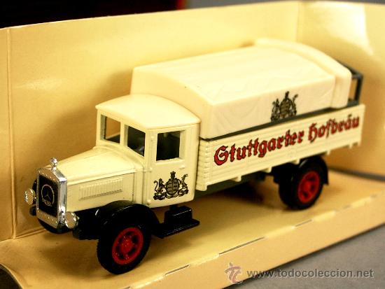 Voitures &agrave; l'&eacute;chelle: MERCEDES BENZ L5 LORRY STUTTGARTER 1932 Matchbox YESTERYEAR Made G.B. 1987 NUEVO EN CAJA ORIGINAL