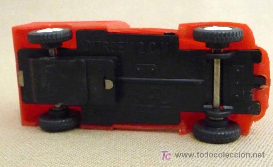 Albacete Plasticos Citroën 2 CV Bomberos friction 9,5 cm RARE