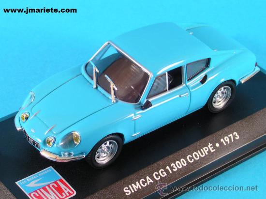 Model Cars: 7. SIMCA CG COUPE (1973).