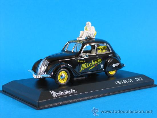 Coches a escala: 02. Peugeot 202.  Michelin la Collection Officielle