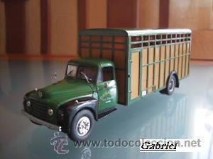 Coches a escala: CAMION CITROEN U55-60 (1964) GANADOS FRANCISCO SANCHEZ (SEVILLA)1/43