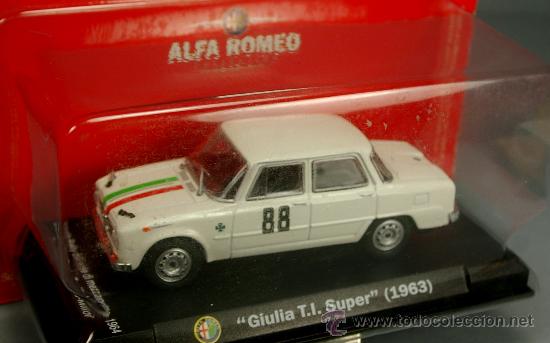 Model Cars: ALFA ROMEO GIULIA T.I. Super 1963 - RALLY SUECIA 1964 - ALFA SPORT - METRO - Nuevo en Caja 1/43