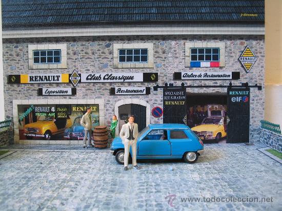 Classic Car Club RENAULT Diorama 1/43.jrdioramas..