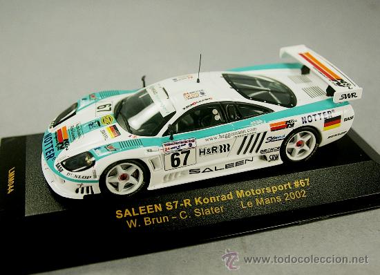 Voitures &agrave; l'&eacute;chelle: SALEEN S7-R LM - 24 Horas De Le Mans 2002 #67 KONRAD Brun / Slater- IXO NUEVO EN CAJA ORIGINAL