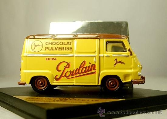 Model Cars: RENAULT ESTAFETTE Furgoneta CHOCOLATES POULAIN - by VITESSE 1/43 NUEVO EN CAJA ORIGINAL