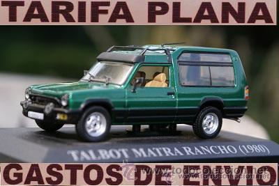 Coches a escala: TALBOT MATRA RANCHO ESCALA 1:43 DE ALTAYA EN SU CAJA