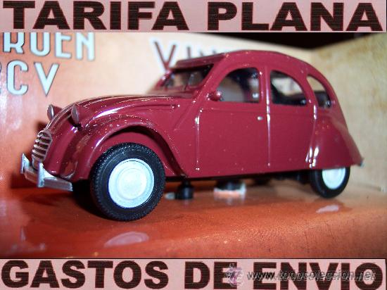 Auto in scala: CITROEN 2 CV ESCALA 1:43 DE MONDOMOTORS EN CAJA no original