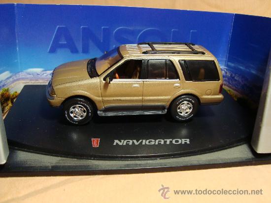 Model Cars: LINCOLN NAVIGATOR DE ANSON 1,43 NUEVO EN SU CAJA