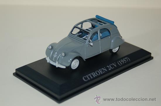 Coches a escala: CITROEN 2 CV  (1957) - NUEVO - CON CAJA EXPOSITORA -