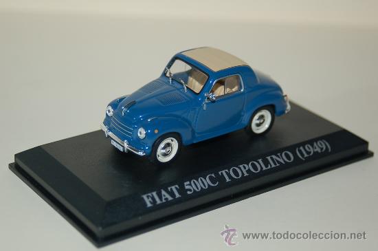 Voitures &agrave; l'&eacute;chelle: FIAT 500 C TOPOLINO (1949) - NUEVO - CON CAJA EXPOSITORA -