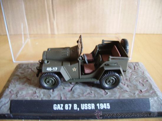 Coches a escala: CRIEL MODEL ---- GAZ 67 B - USSR 1945 - Foto 1