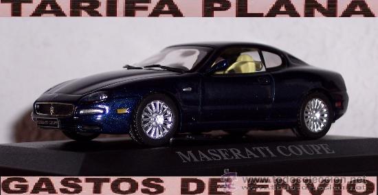 Coches a escala: MASERATI COUPE azul blue ESCALA 1:43 DE ALTAYA EN SU CAJA