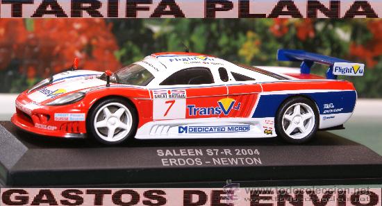 Coches a escala: SALEEN S7-R 2004 ERDOS-NEWTON ESCALA 1:43 DE ALTAYA EN SU CAJA