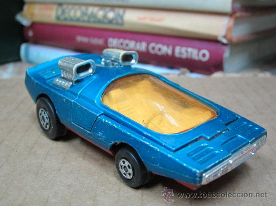 Auto in scala: coche a escala machtbox,speed-kings,lesney products,1972