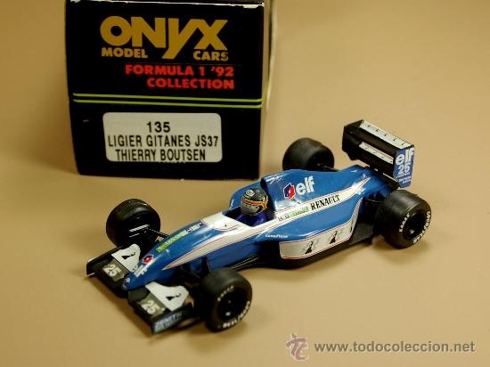 Onyx Model Cars Formula 1’92 Collection 135 Ligier Gitanes JS37 Thierry Boutsen 