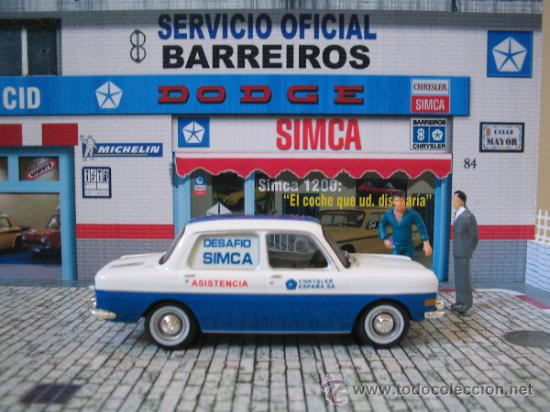 Auto in scala: Diorama 1/43 Simca - Dodge - Barreiros