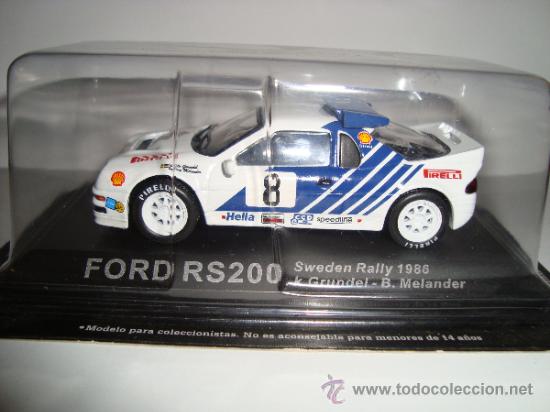 Auto in scala: FORD RS 200 RS200 DE IXO ALTAYA 1,43 NUEVO EN CAJA