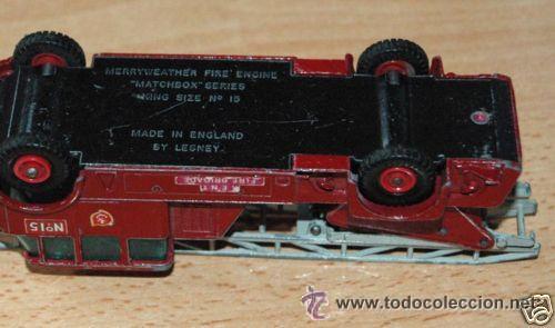 Coches a escala: Cami&oacute;n bomberos Matchbox Lesney - Foto 3