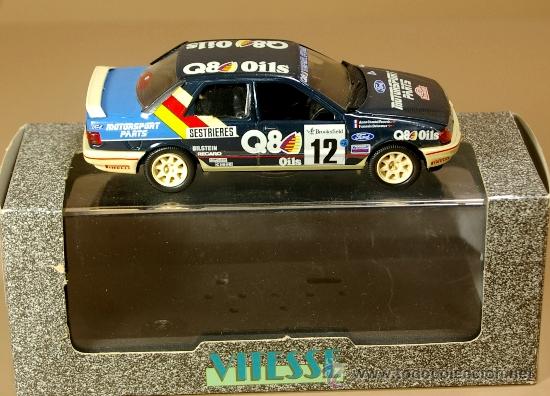 Coches a escala: VITESSE 1/43 Ltd - FORD SIERRA Q8 Oils Rallye Montecarlo 1991 Delecour Nuevo en Caja Original