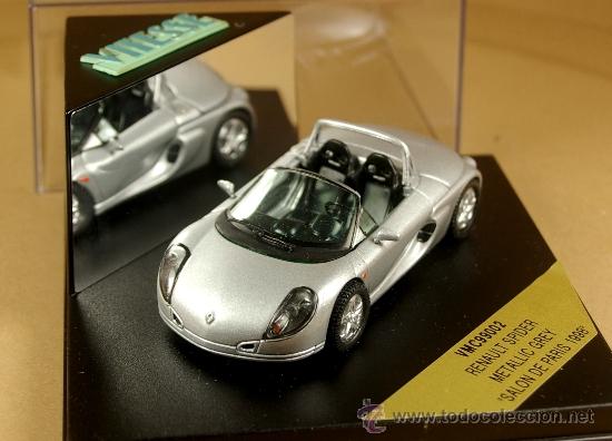 Coches a escala: RENAULT SPORT SPIDER - Salon de PARIS 1998 - VITESSE 1/43 - Nuevo en Caja Original