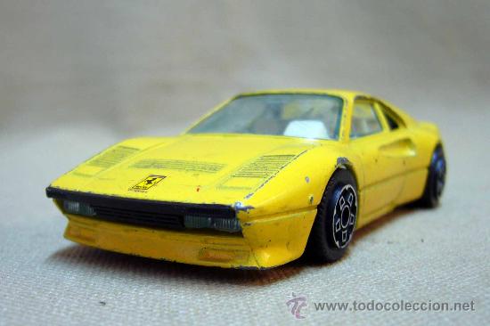 Coches a escala: COCHE, METAL, FERRARI GTO, BURAGO, ITALIA, ESCALA 1:43