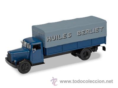 Model Cars: CAMION BERLIET GDR 7W HUILES BERLIET, ALTAYA, 1/43, NUEVO