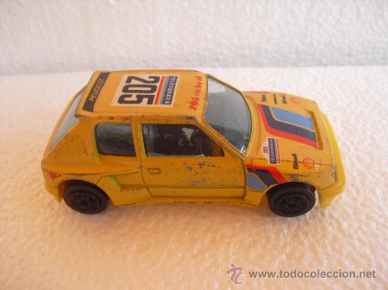 Coches a escala: COCHE PEUGEOT 205 TURBO 16 DE BURAGO. ESCALA 1/43 MADE IN ITALIA